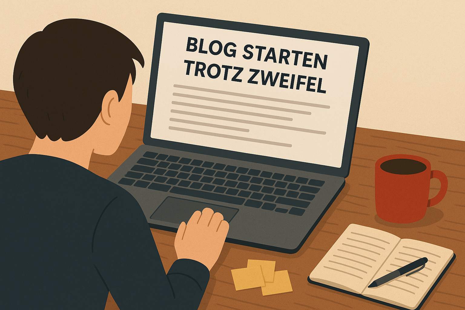 Blog starten trotz Zweifel – warum ich es trotzdem getan habe